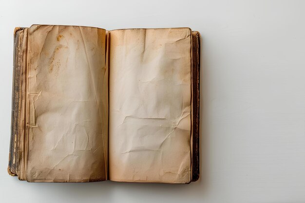 An open book sitting on top of a table