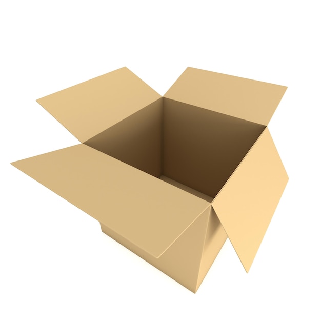 Open box 3d