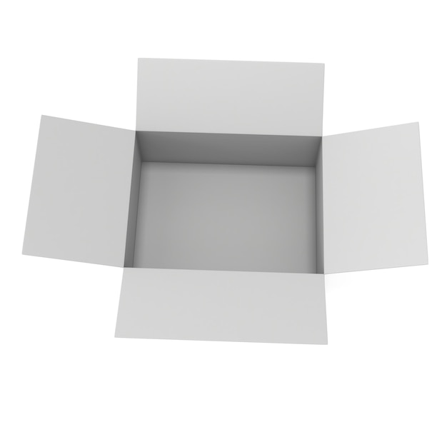 Photo open box 3d