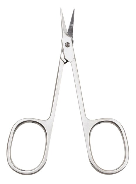 Photo open cuticle scissors