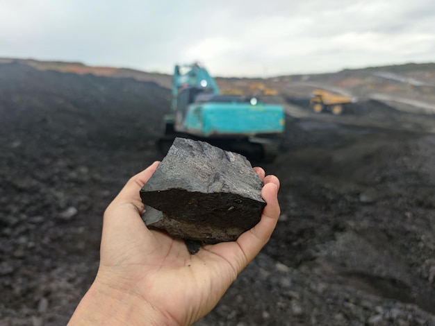 Карьер, добывающая промышленность угля