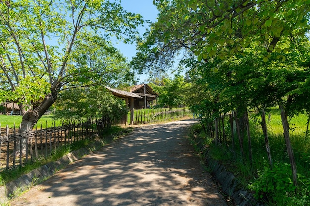 Openair enthographical museum in the capital of Republic of Georgia Tbilisi