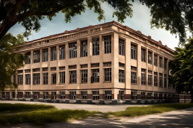 Foto openbaar schoolgebouw