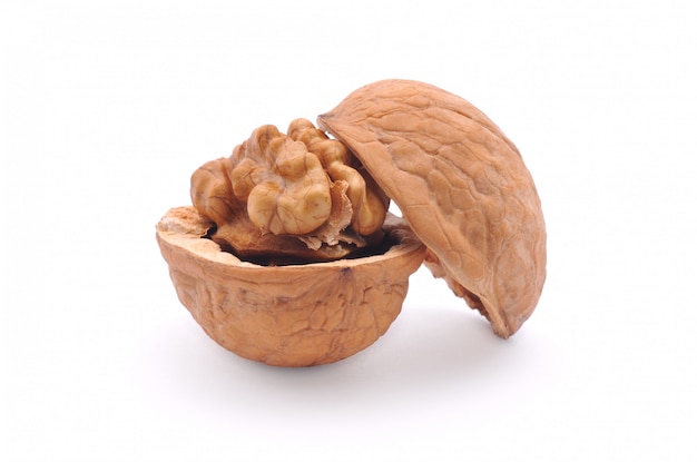 Opened walnut