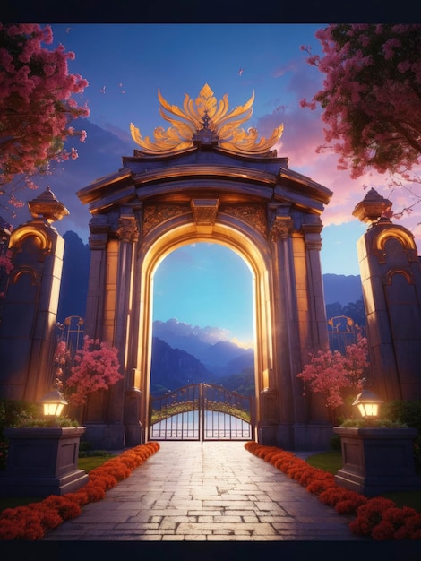 opening gate