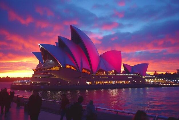 Opera House Sydney at night