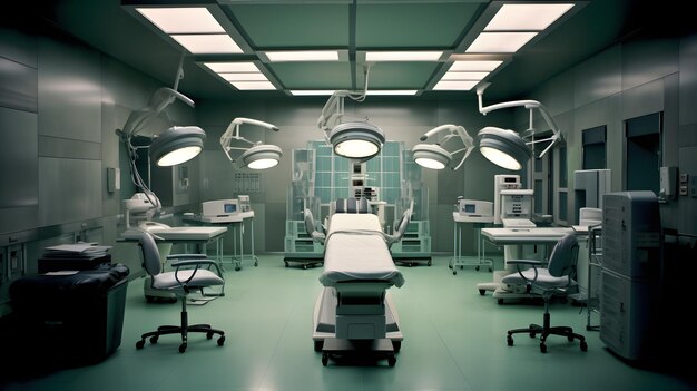 Operating room AI Generated
