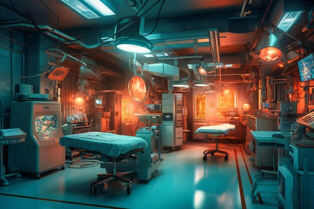 Operating rooms equipped with robotics enhancing surgical outcomes and patient safety