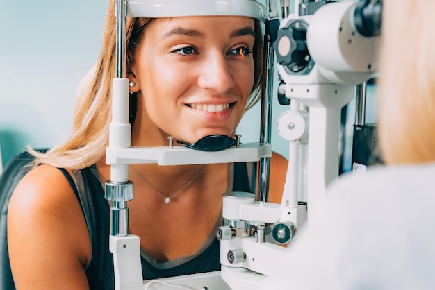 Ophthalmology Applanation tonometry and eye pressure test