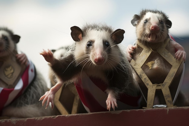 Opossum at the Olympic Games