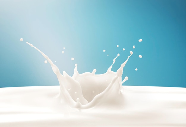 Opspattende melk