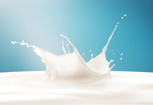 Opspattende melk