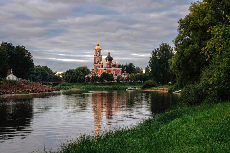 Opstanding Kathedraal Staraya Russa Novgorod Regio Rusland