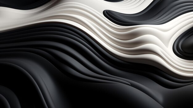 optical art abstract background wave design black