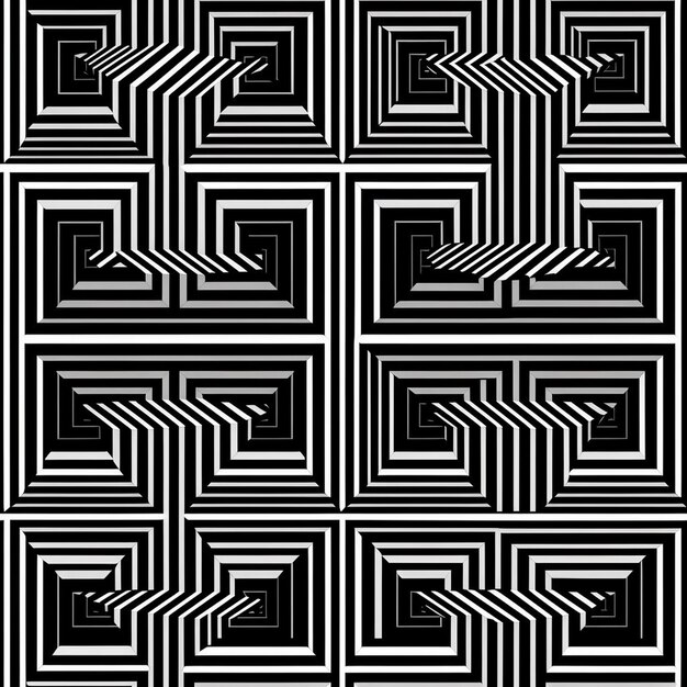 Photo optical art patterns