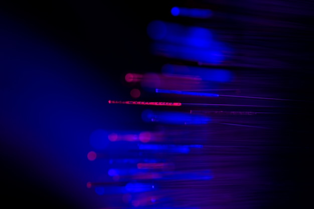 Photo optical fiber background