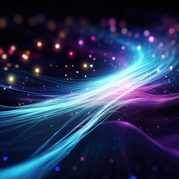 optical fiber background