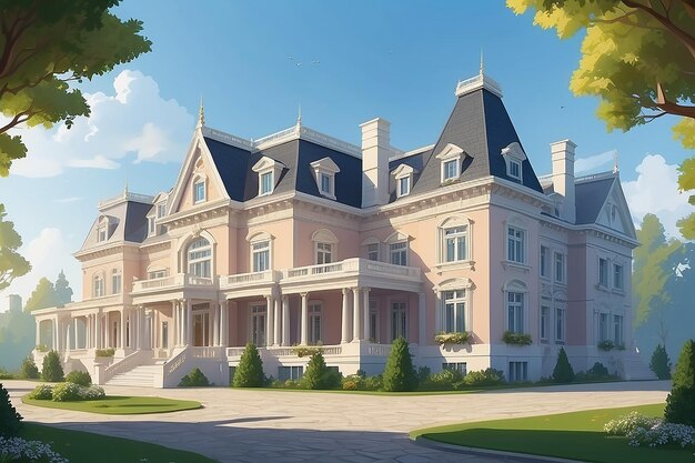 Opulence in 3D A Grand Residence