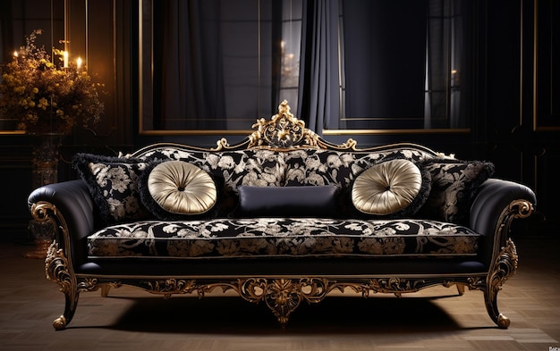 The Opulent Elegance of an Exquisite Sofa