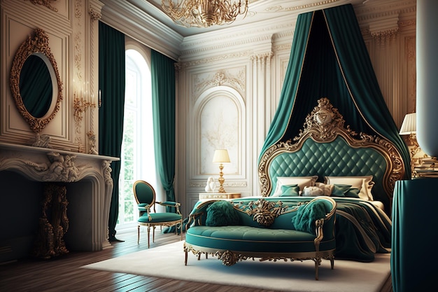 Opulent interiors