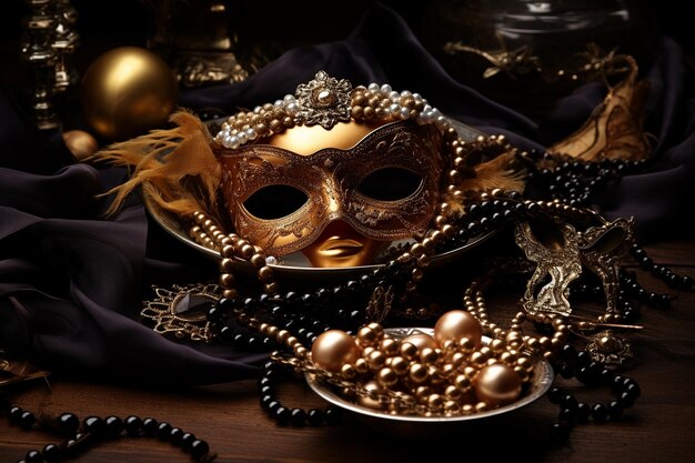 Opulente chocolade maskerade