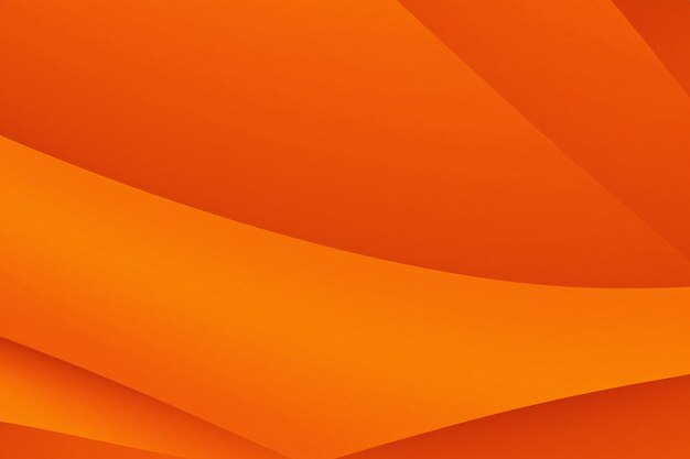 the orange abstract background of smooth lines wallpaper