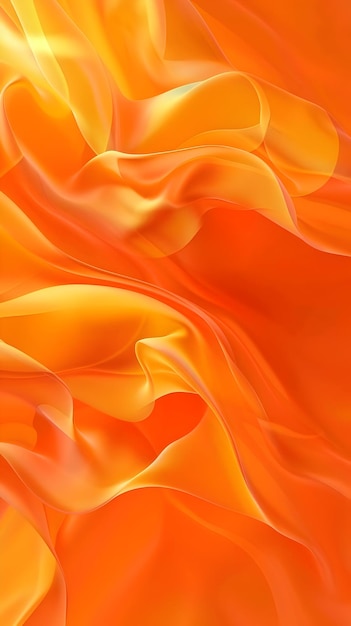 Orange abstract gradient panorama background