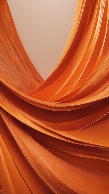 Orange abstract minimal background