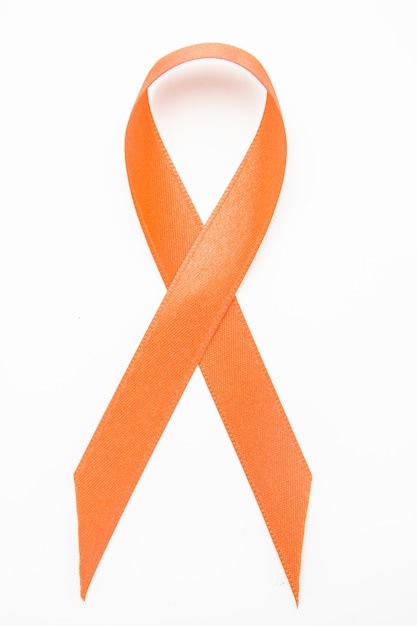 Photo orange awareness ribbon