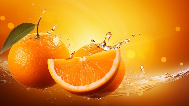 Orange background high quality