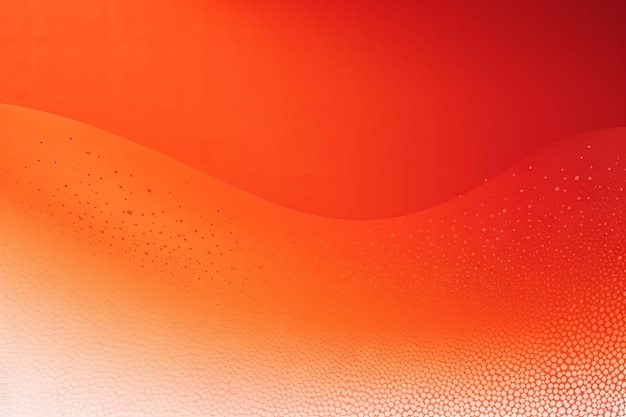 Orange background with a wave