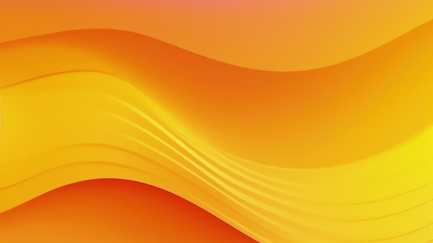 Orange background with a wavy pattern.