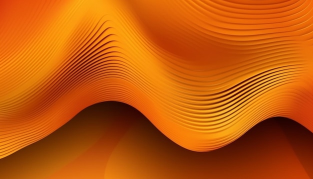 물결 모양의 패턴이 있는 주황색 배경