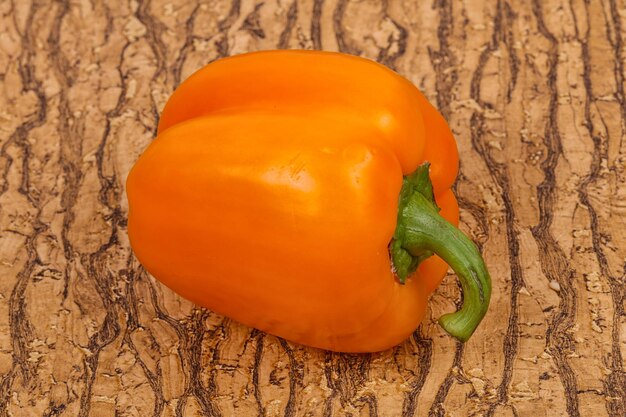 Orange bell pepper