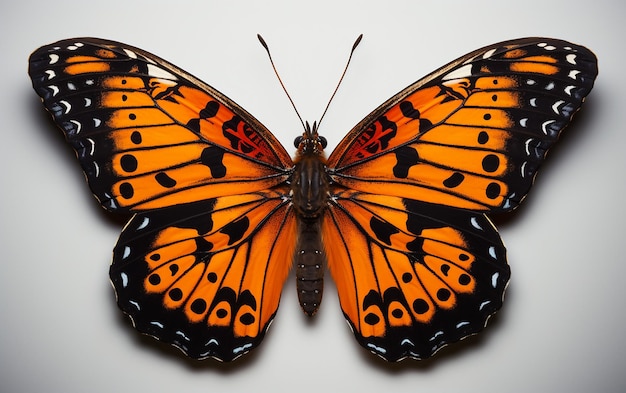 Orange and Black Butterfly