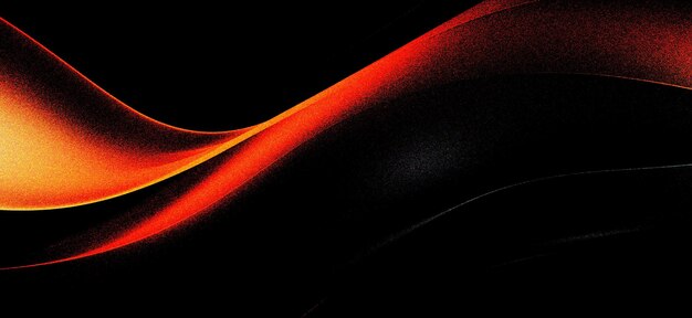 orange black wavy gradient background with grain and noise texture for header poster banner backdrop