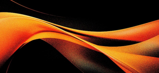 orange black wavy gradient background with grain and noise texture for header poster banner backdrop