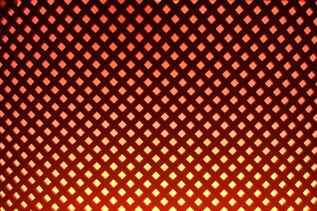 Orange blank wall texture background. neon lighting