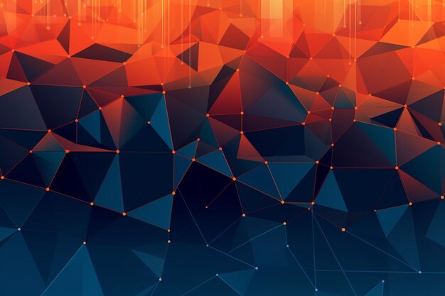 an orange and blue background with a blue background that says'digital '