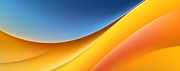 Orange and blue background with a blue background