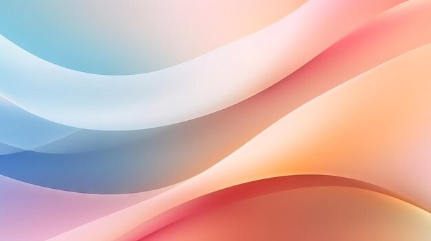 Orange and blue background with a wavy pattern