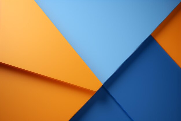 Orange and blue background