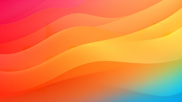 Orange blue purple gradients background generative ai