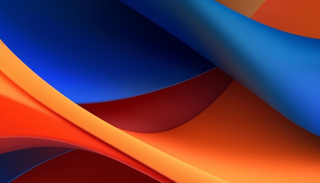 Orange and blue wallpaper for iphone