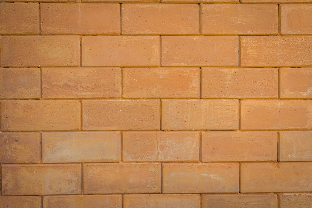 Orange brick wall background