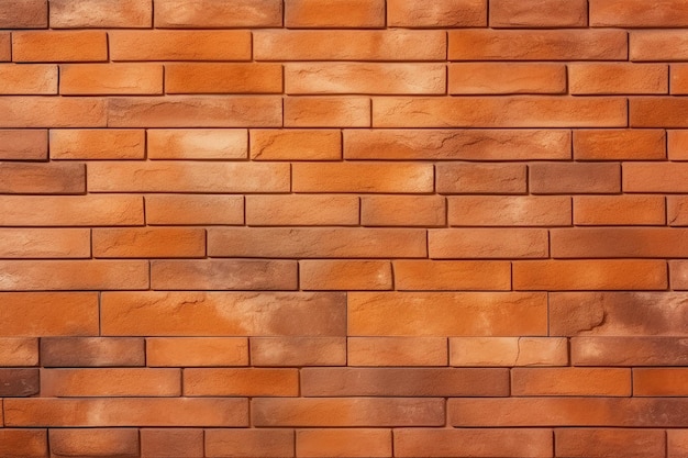 Orange Brick Wall Texture Background