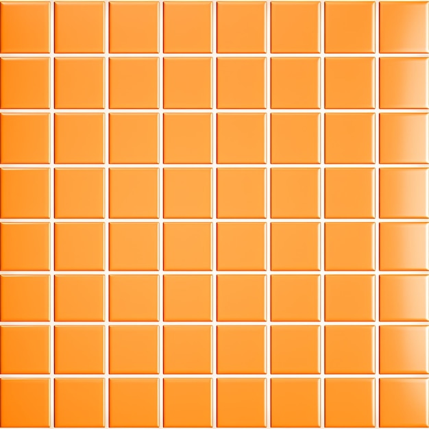 Photo orange ceramic wall