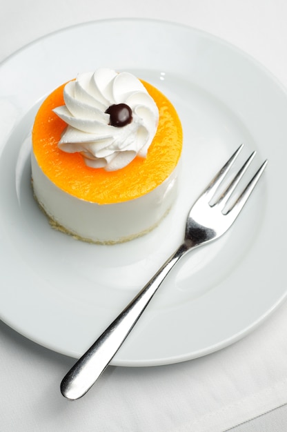 オレンジチーズケーキ