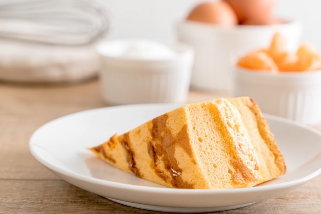 orange chiffon cake