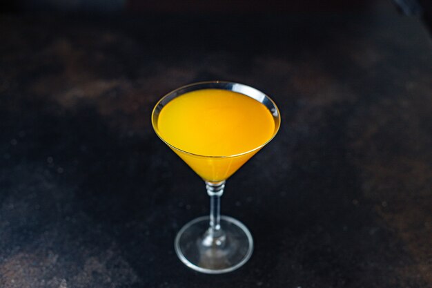 Orange cocktail juice alcohol or non-alcoholic drink